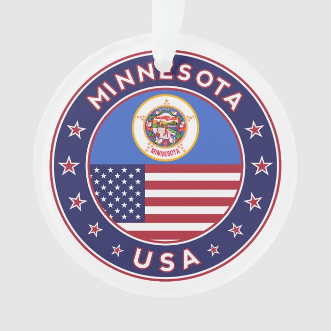 Minnesota Ornament (Front)