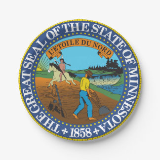 Minnesota Paper Plate