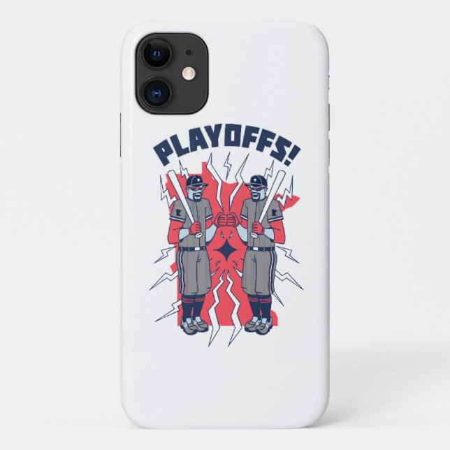 Minnesota Playoff Baseball Case-Mate iPhone Case (Back)