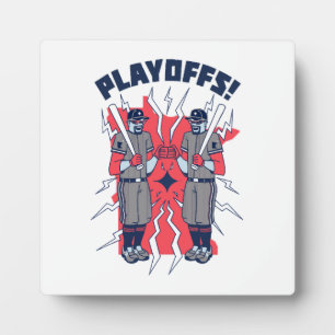 Minnesota Playoff Baseball Plaque
