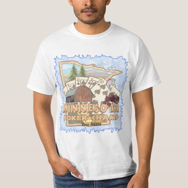 Minnesota Poker T-Shirt (Front)