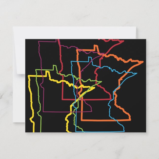 minnesota pride blur invitation (Front)