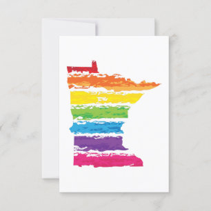 minnesota rainbow strokes invitation