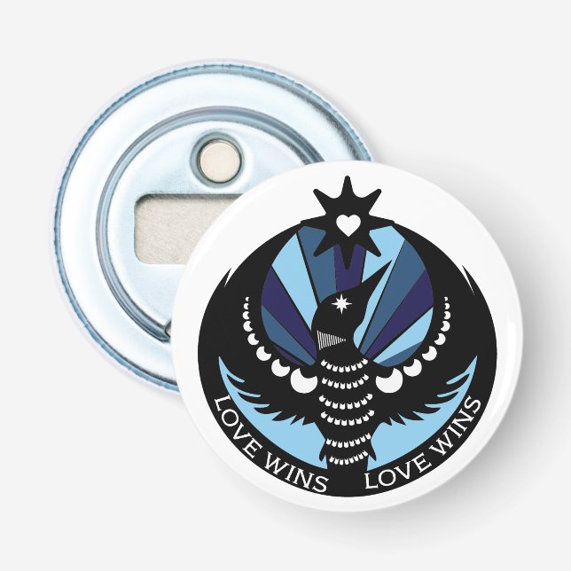 Minnesota Rebel Loon Bottle Opener (Front)