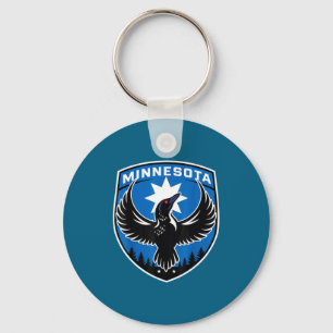 Minnesota rebel new state flag keychain