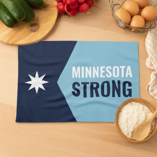 Minnesota Rebel New State Flag Kitchen Towel