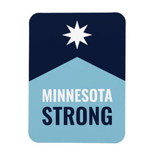 Minnesota Rebel New State Flag Magnet