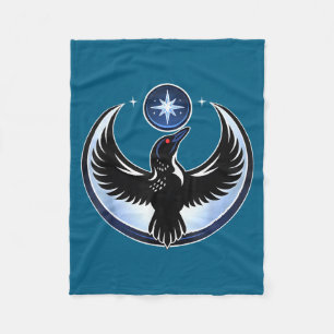Minnesota Rebel State Flag 5 Illustration Fleece Blanket