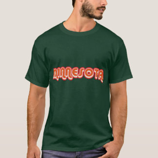 Minnesota retro 70s vintage design with shadow T-Shirt