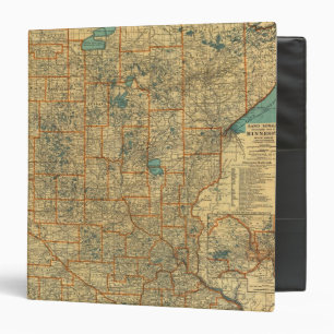 Minnesota road map binder
