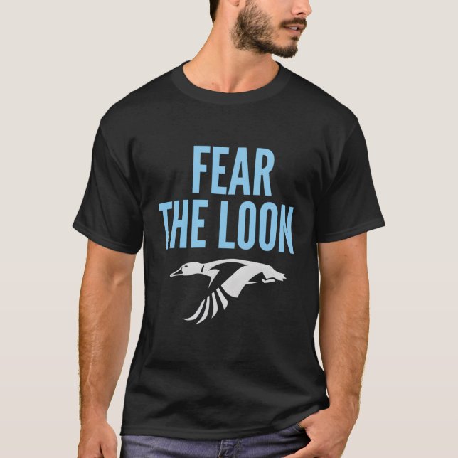 Minnesota Soccer Fear The Loon Fc T-Shirt (Front)