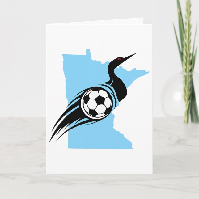 Minnesota Soccer Loon  Card (Front)