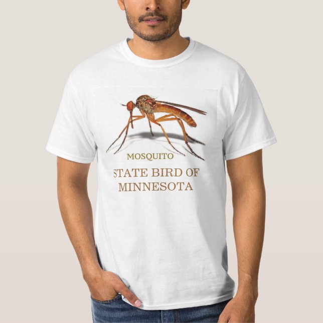 MINNESOTA  STATE BIRD: THE MOSQUITO T-Shirt (Front)