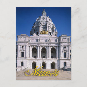 Minnesota State Capitol in Saint Paul Postcard