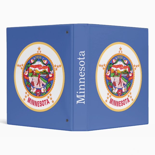Minnesota State Flag Binder (Background)