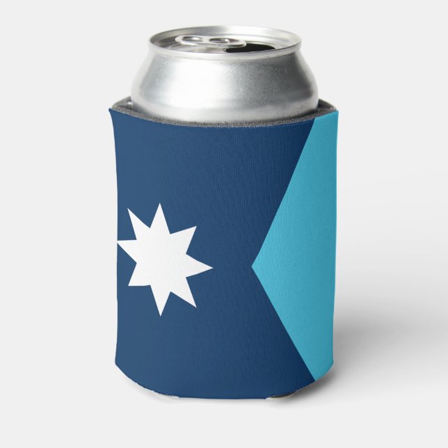 Minnesota State Flag Can Cooler (Can Back)