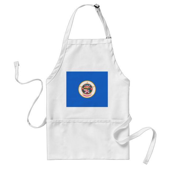 Minnesota State Flag Design Standard Apron (Front)