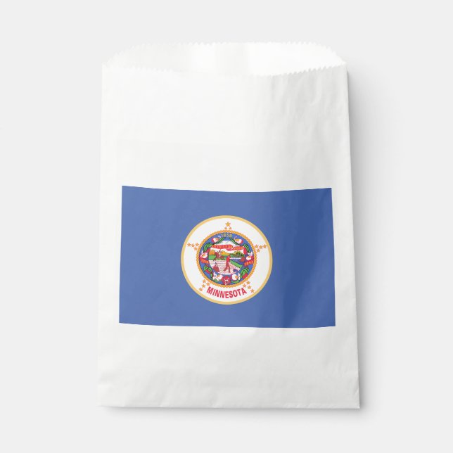 Minnesota State Flag Favour Bag (Front)
