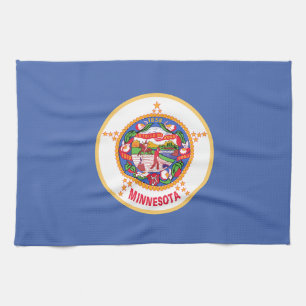Minnesota State Flag Kitchen Towel