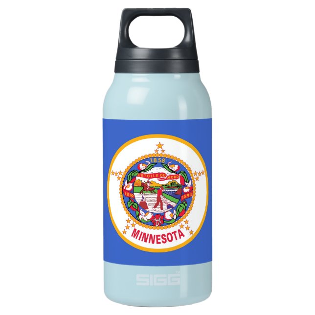 Minnesota State Flag Liberty Bottle (Front)