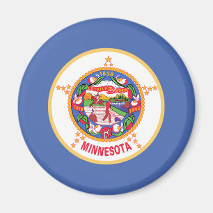 Minnesota State Flag Magnet