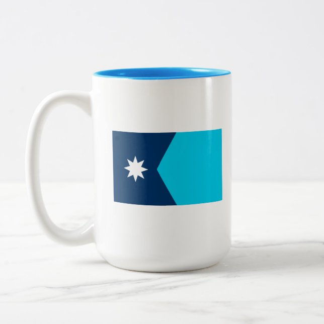 Minnesota State Flag Mug (Left)