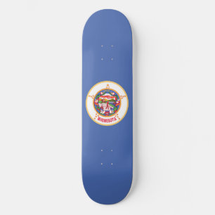 Minnesota State Flag Skateboard