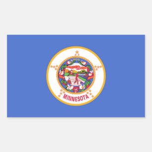 Minnesota State flag Sticker