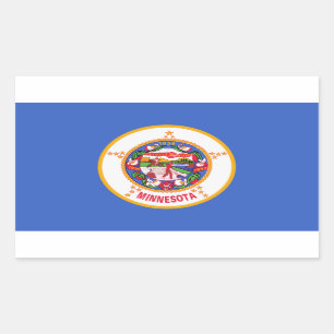Minnesota State Flag Sticker