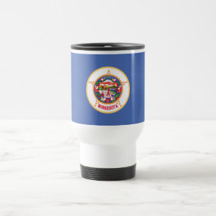 Minnesota State Flag Travel Mug