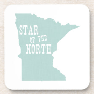 Minnesota State Motto Slogan Coaster