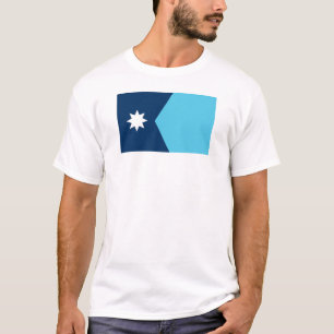 Minnesota state new flag symbol USA America T-Shirt