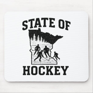 Minnesota - State Of Hockey Mouse Pad