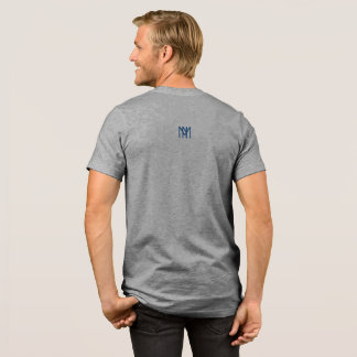 Minnesota State Seal in Wolves Colours Tri-Blend Shirt