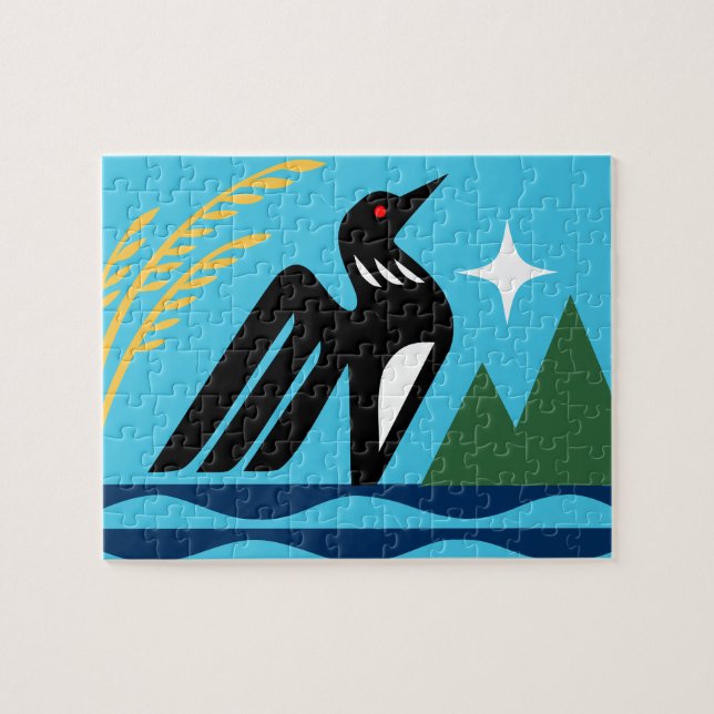 Minnesota State Seal Jigsaw Puzzle (Horizontal)