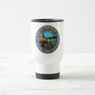 Minnesota State Seal Travel Mug