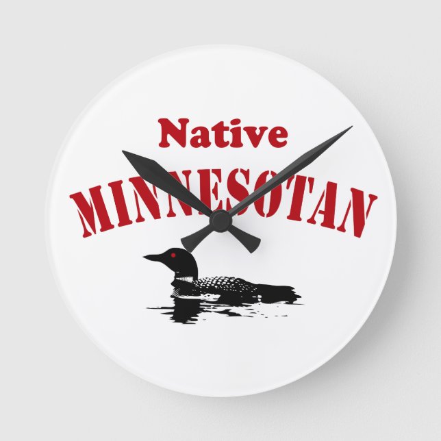 Minnesota themed wall clocks (Front)