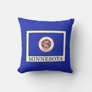 Minnesota Throw Pillow