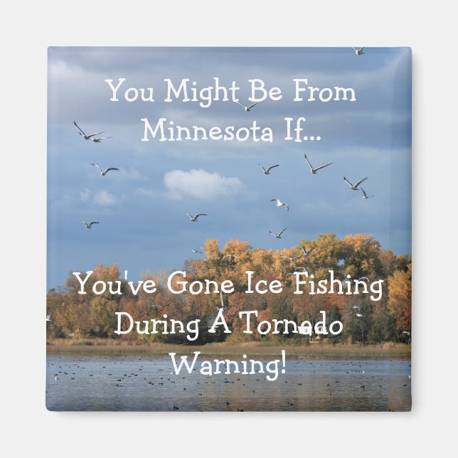 Minnesota Tornado Magnet (Front)