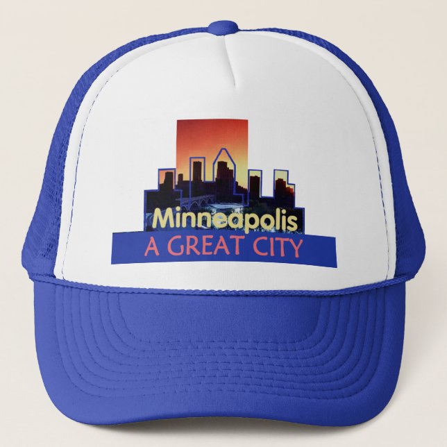 Minnesota Trucker Hat (Front)