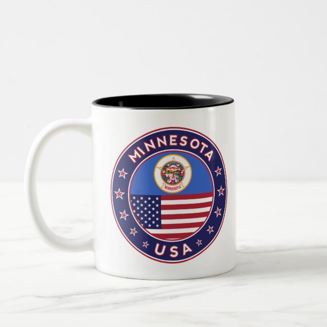 Minnesota Two-Tone Coffee Mug (Left)