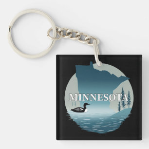 Minnesota United States of America Keychain