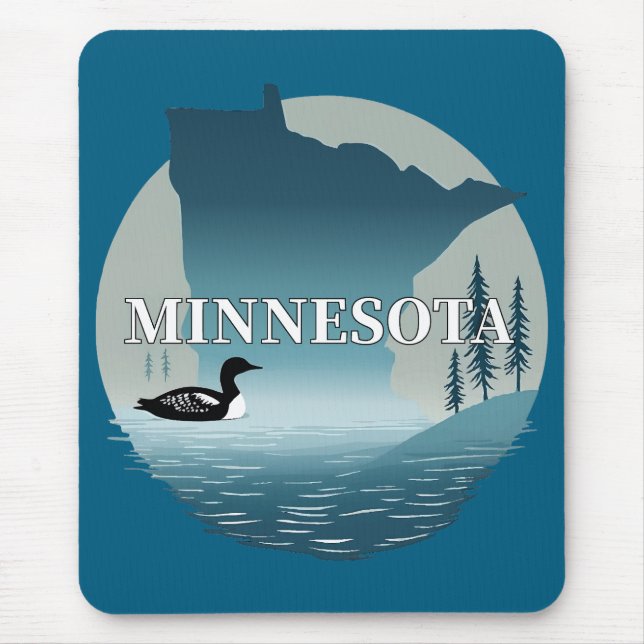 Minnesota United States of America Mouse Pad (Front)