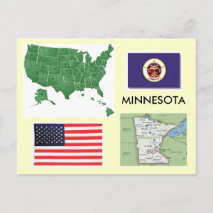Minnesota, USA Postcard