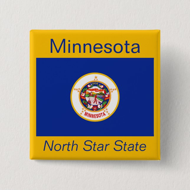 Minnesotan Flag Button (Front)