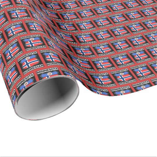 Minnesotan Norwegian American Gift Wrap