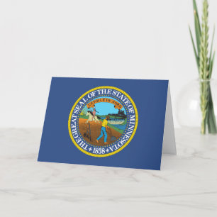 Minnesotan Seal, Seal of Minnesota Card