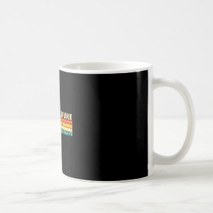 Minnewaska lake minnesota funny fishing camping coffee mug