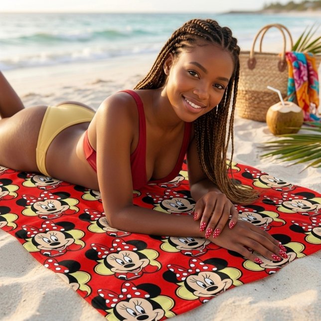 Minni Beach Towel (Creator Uploaded)