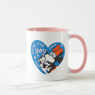 Minnie and Figaro Here For You Mug
